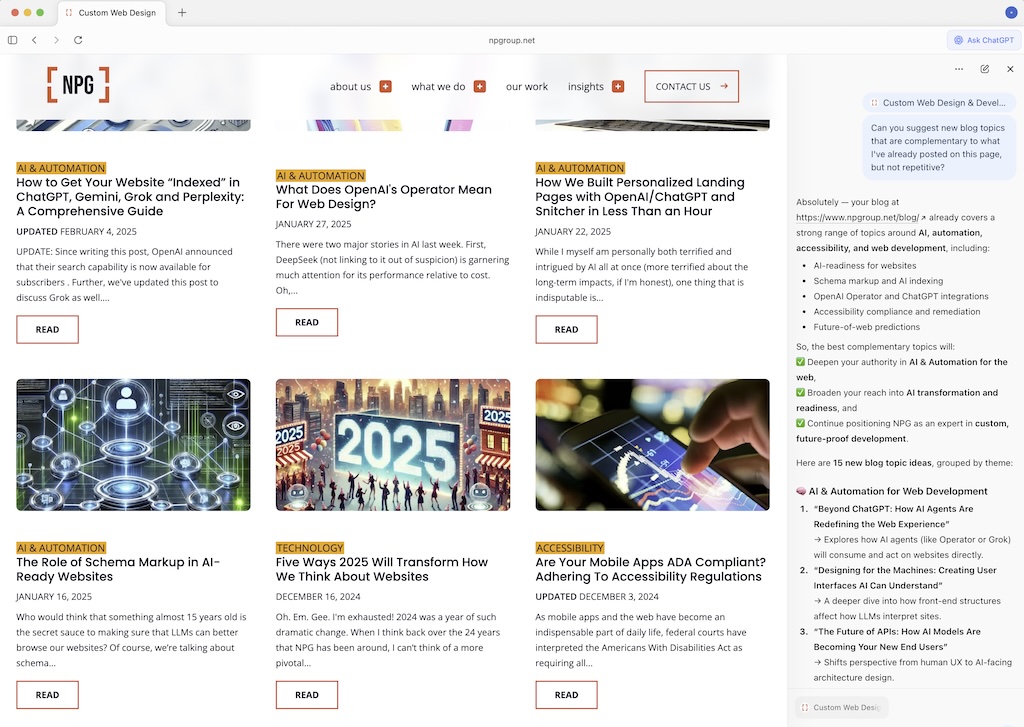 Atlas Blog Post Ideation
