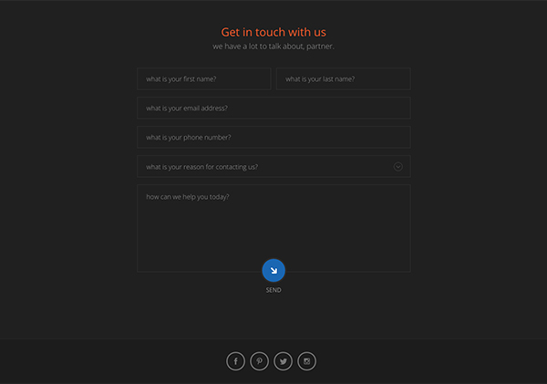 Converting Website Visitors With Contact Forms & Buttons