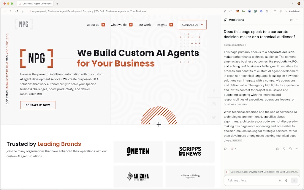 Persona Identification Comet