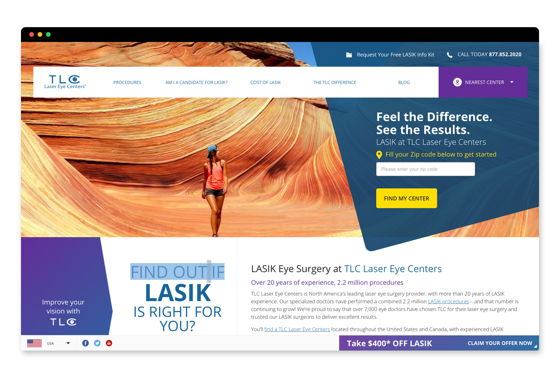 TLC Vision Website Redesign & Redevelopment